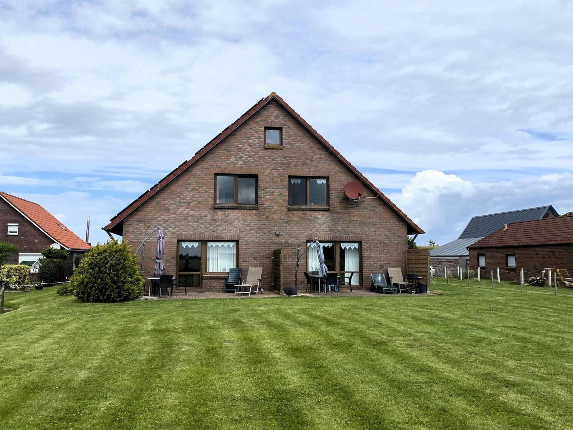 Spacious Apartments With Private Terrace Near The North Sea Dike Nessmersiel Exterior foto